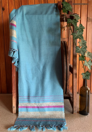 Blue Pashmina Scarf for Gifting